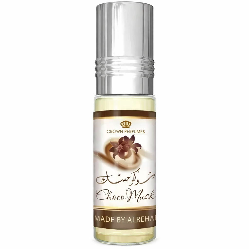 Choco Musk Perfume Oil 6ml - Concentrated Perfume Oil Al Rehab Roll On