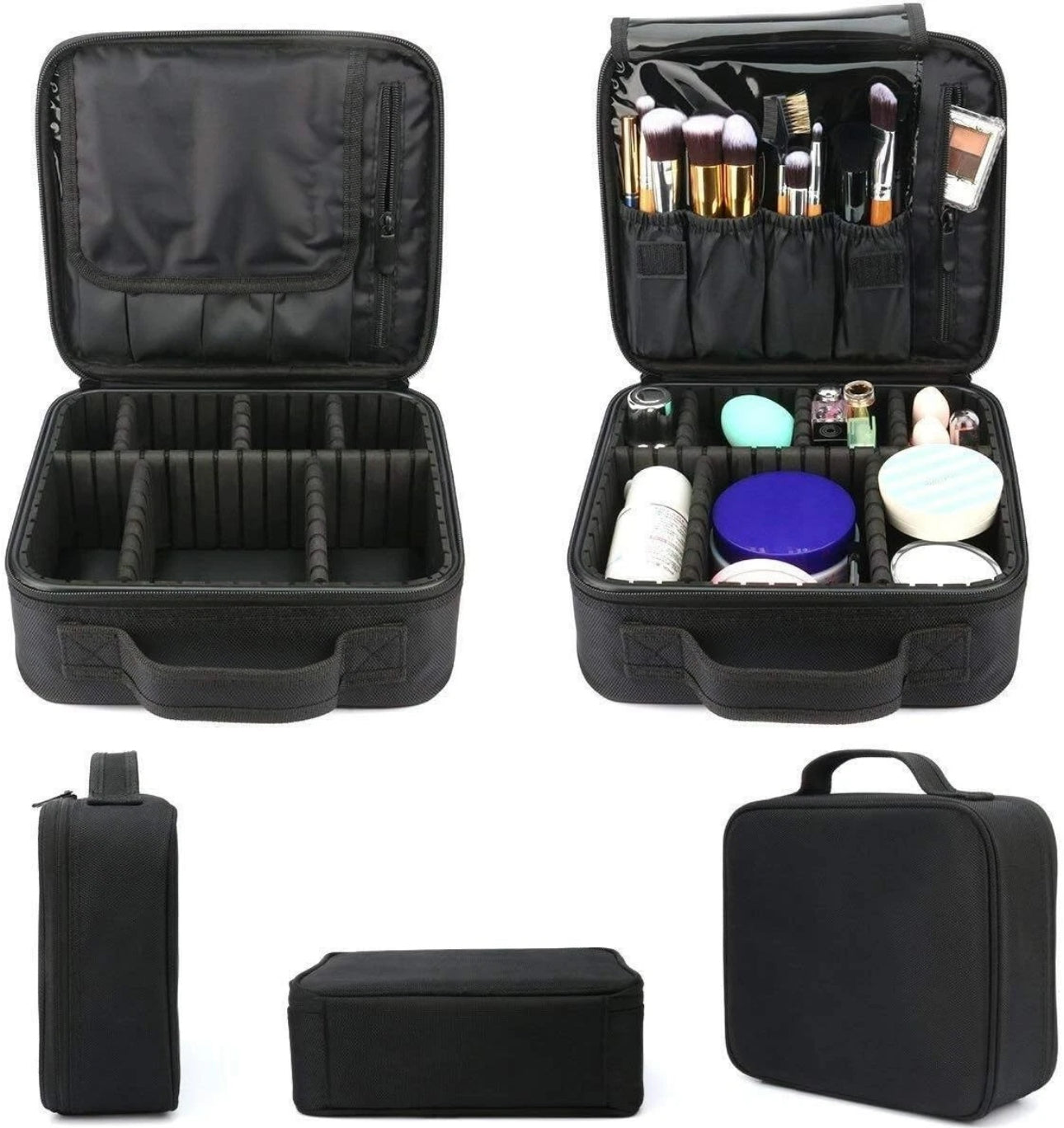 Make Up Bag Organiser Vanity Case Box Travel Cosmetic Beauty Jewellery Storage