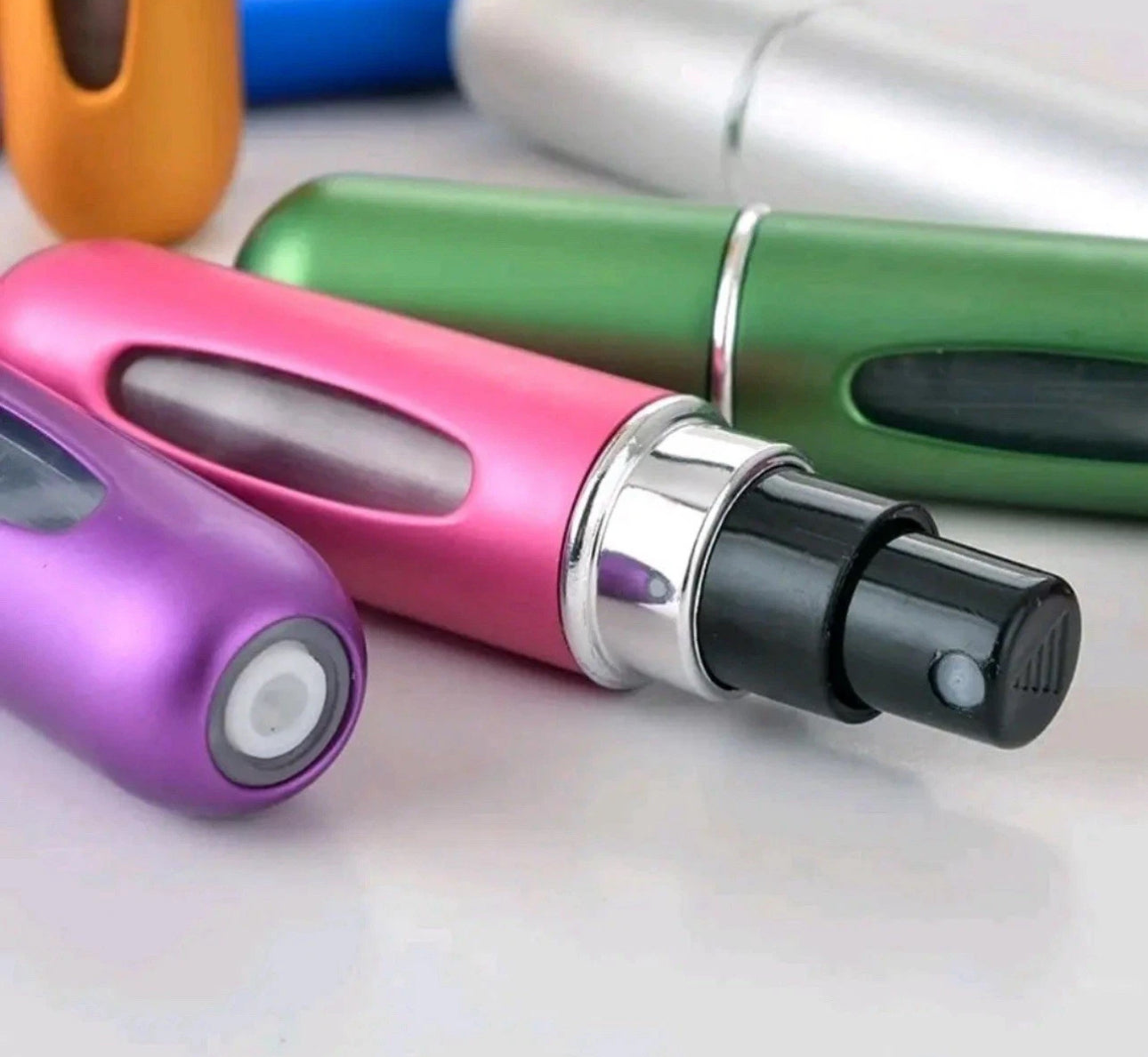 10x Aftershave Perfume Atomiser Travel Refillable Bottle Portable Handbag Spray