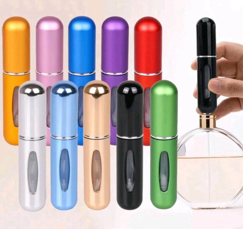 10x Aftershave Perfume Atomiser Travel Refillable Bottle Portable Handbag Spray