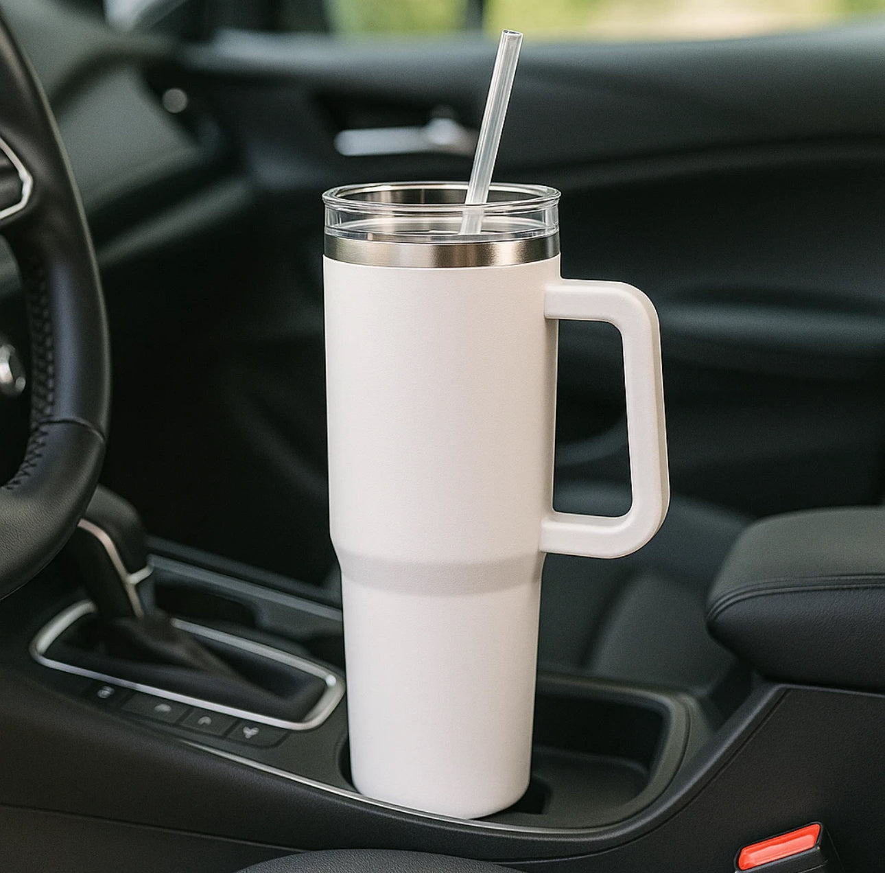 1.2L Sports Water Bottle Gym Travel Drinking Leakproof Steel Bottle With Straw