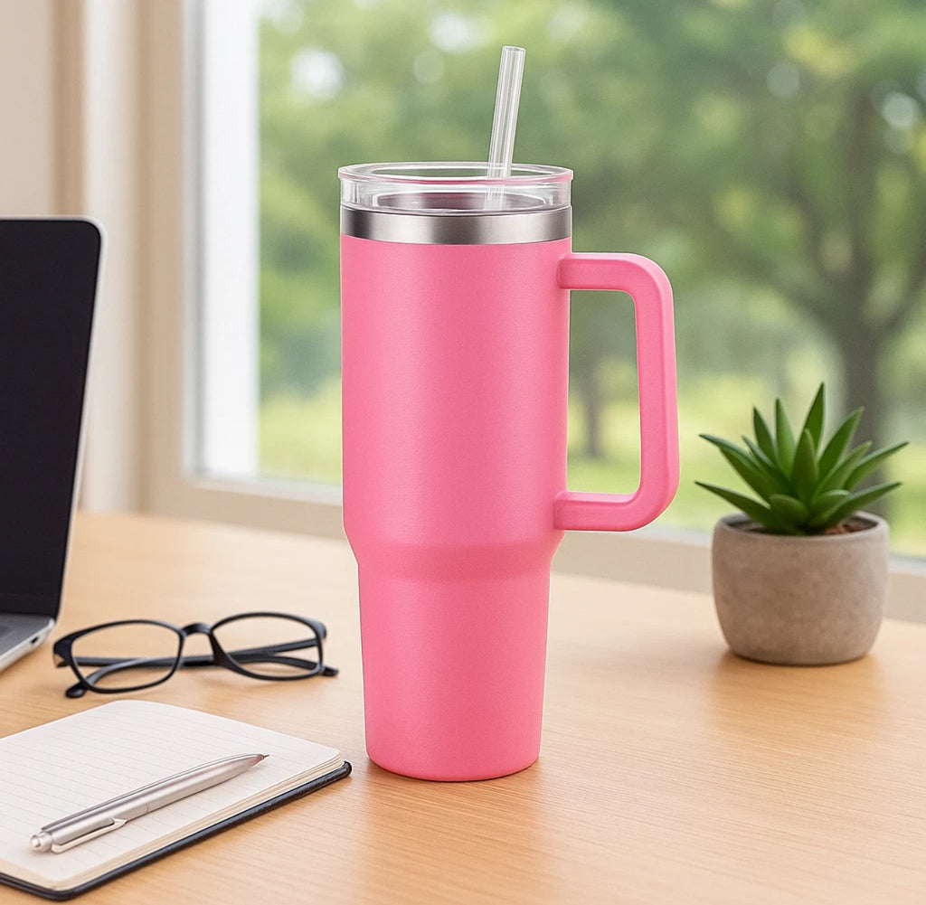 1.2L Sports Water Bottle Gym Travel Drinking Leakproof Steel Bottle With Straw