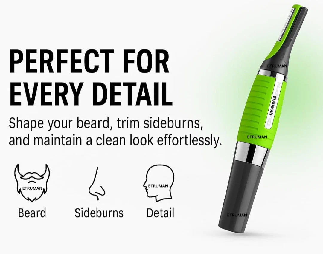 Nose Hair Trimmer Ear Neck Nasal Eyebrow Sideburns Hair Trimmer